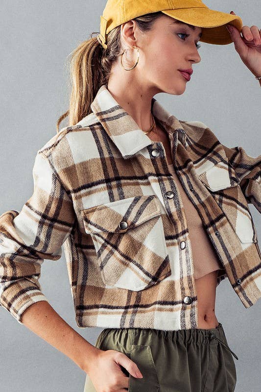 Candy Stripper CHECKERED PADDING JACKET Candy Stripper