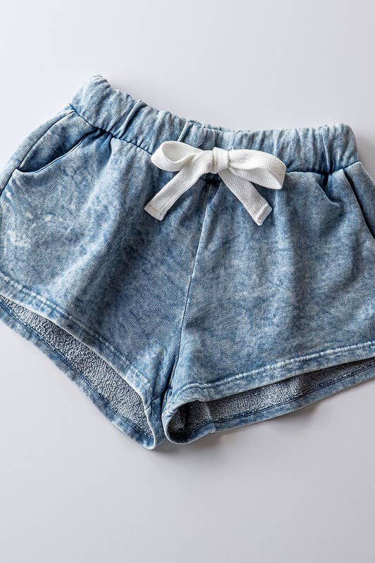 BETTY SOFT AND COZY LAZY DAYS SHORTS: HONEY MUSTARD