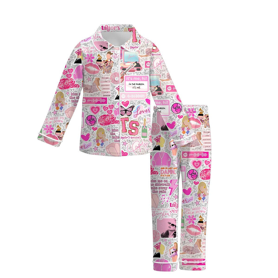 Swiftie Pajamas Taylor Swift Kids Youth Pajamas