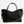 Solid Color Sherpa Shoulder Tote Bag