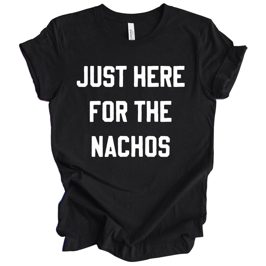 Just Here for the Nachos Shirt, Football Tee, Game Day Shirt