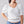 SHORT PUFF SLEEVE RIB TOP: OFF WHITE