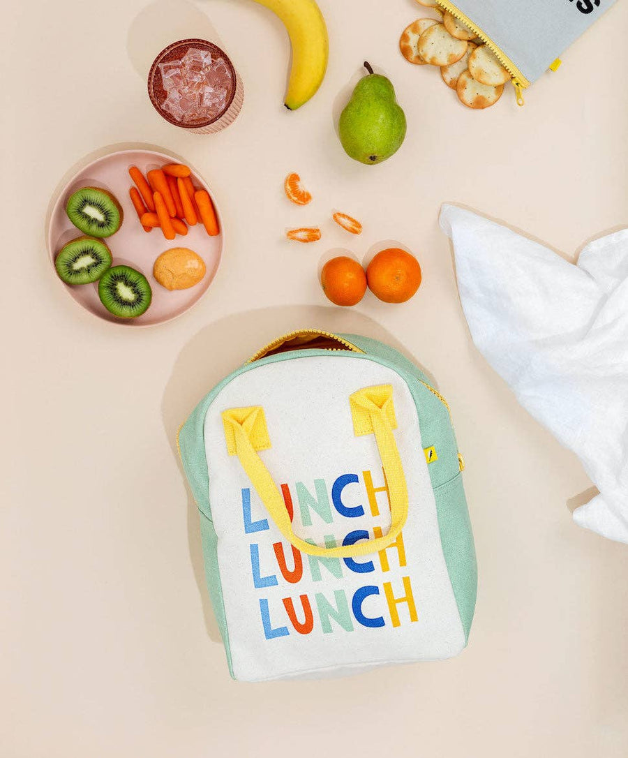 Zipper Lunch Bag - Triple Lunch