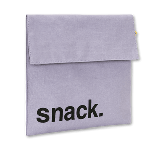 Flip Snack Bag 'Snack' Lavender