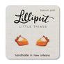 Pumpkin Pie Earrings // Thanksgiving