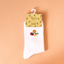 Embroidered Crew Socks–Fruit Market