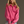 Bright Pink Quarter Zip Sweatshirt