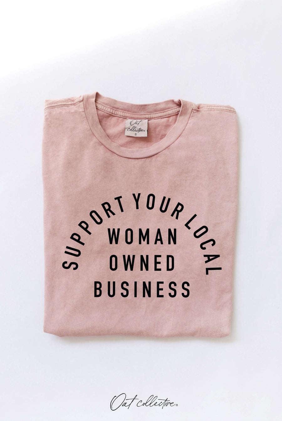 SUPPORT YOUR LOCAL WOMAN OWNED BUSINESS Mineral Graphic Top: M