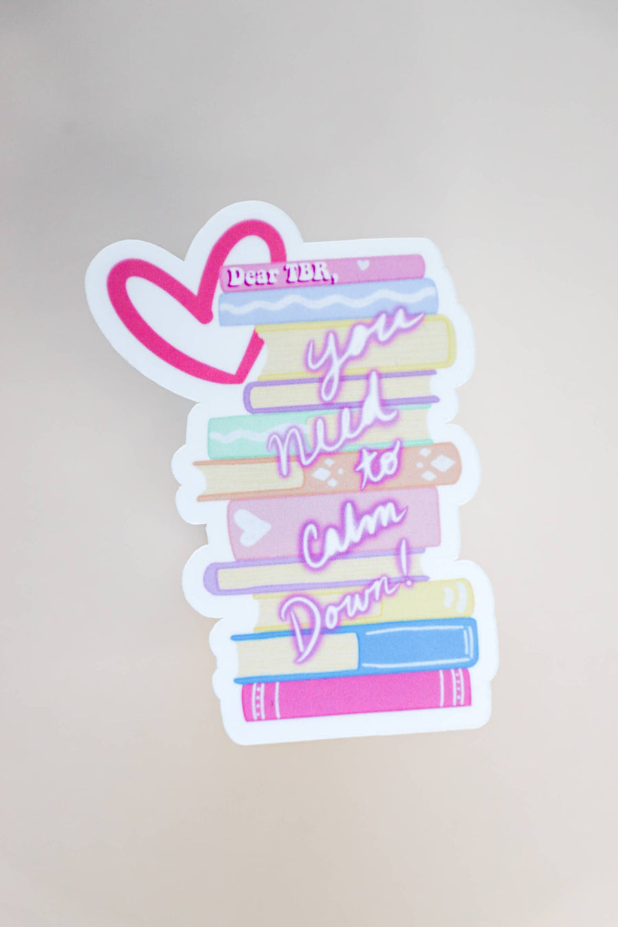 Taylor Swift Calm Down TBR Sticker