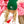 Santa hat Smiley Face Beanie