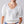 SHORT PUFF SLEEVE RIB TOP: OFF WHITE