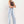 90'S VINTAGE SUPER HIGH RISE FLARE JEANS V3217: TENDER / 27