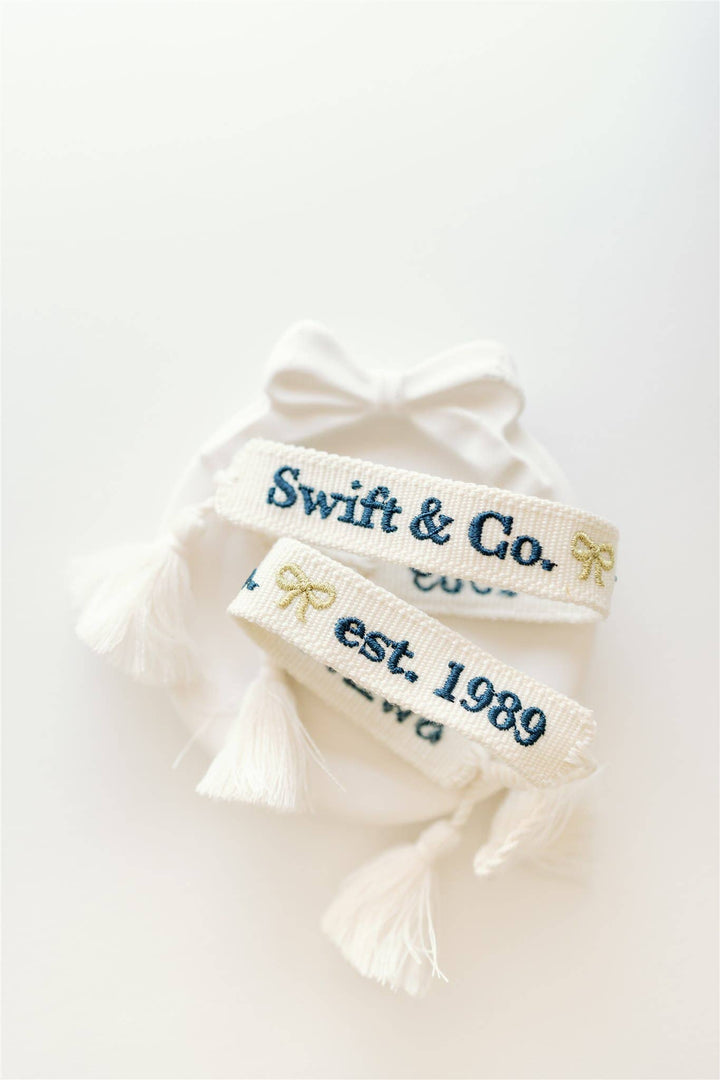 Swift & Co. Woven Bracelet, Swiftie Stackable Bracelet
