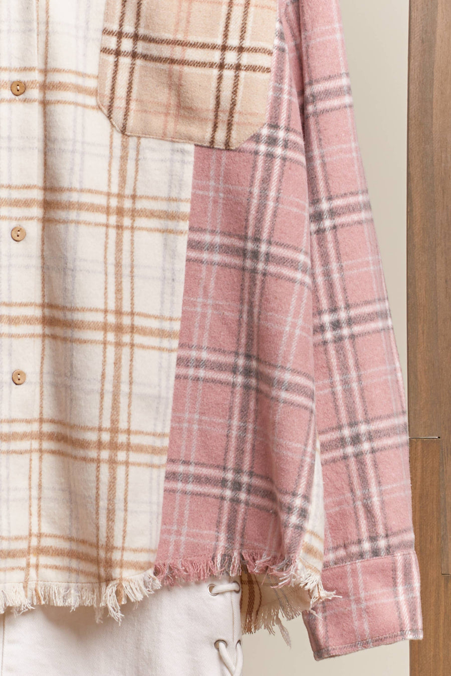 Plaid Oversize Shacket