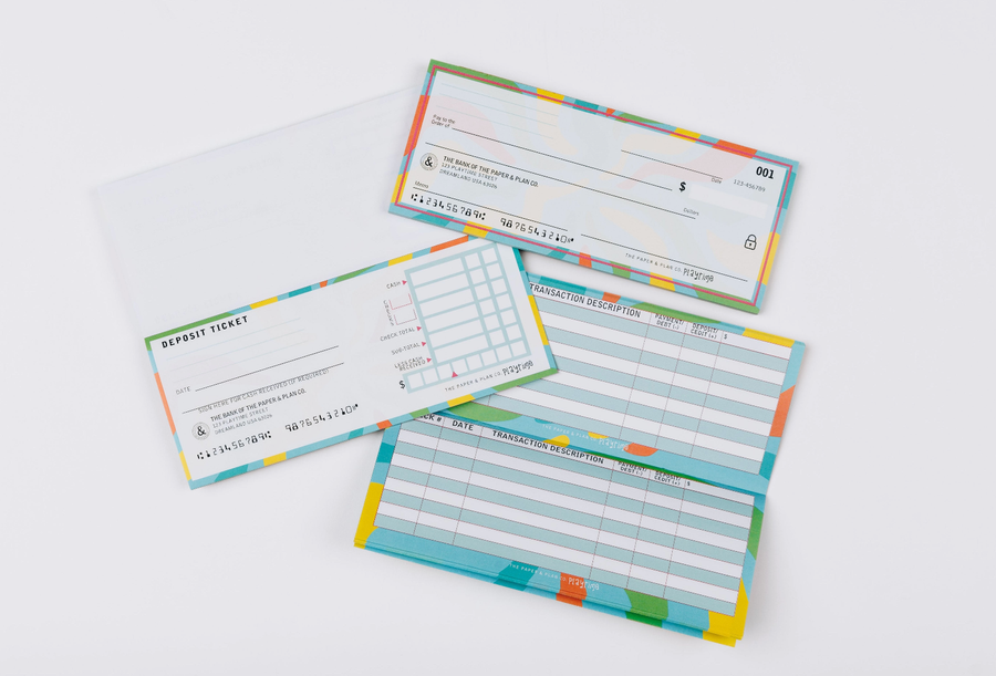 Kids Playtime Banking Bundle- Checks