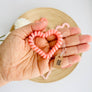 Heart Hair Coils | Thank You Gifts Telephone Cord Hair Ties