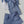 ROW EDGE MINERAL WASHED GAUZE SHORT SLEEVE SHIRT: BLUE
