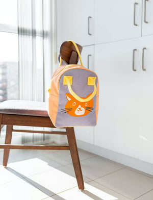 Zipper Lunch Bag - Cat