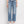 HIGH RISE DISTRESSED HEM CROP STRAIGHT JEANS BLINK / 31