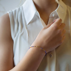 Sprinkles Bangle-Periwinkle