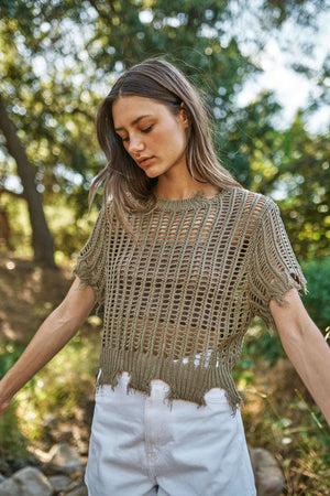 Crochet Cover Up Top