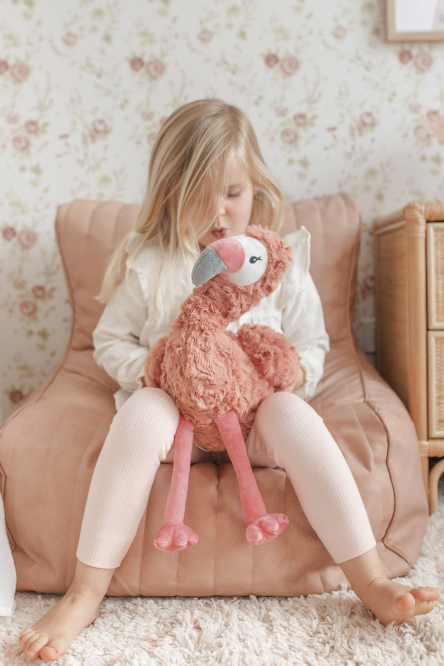 Weighted Stuffed Animal and Sensory Toy- Francesca The Weighted Flamingo Toy