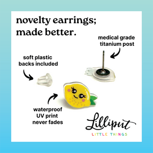 Corgi Butt Earrings // Dog Lover Gift