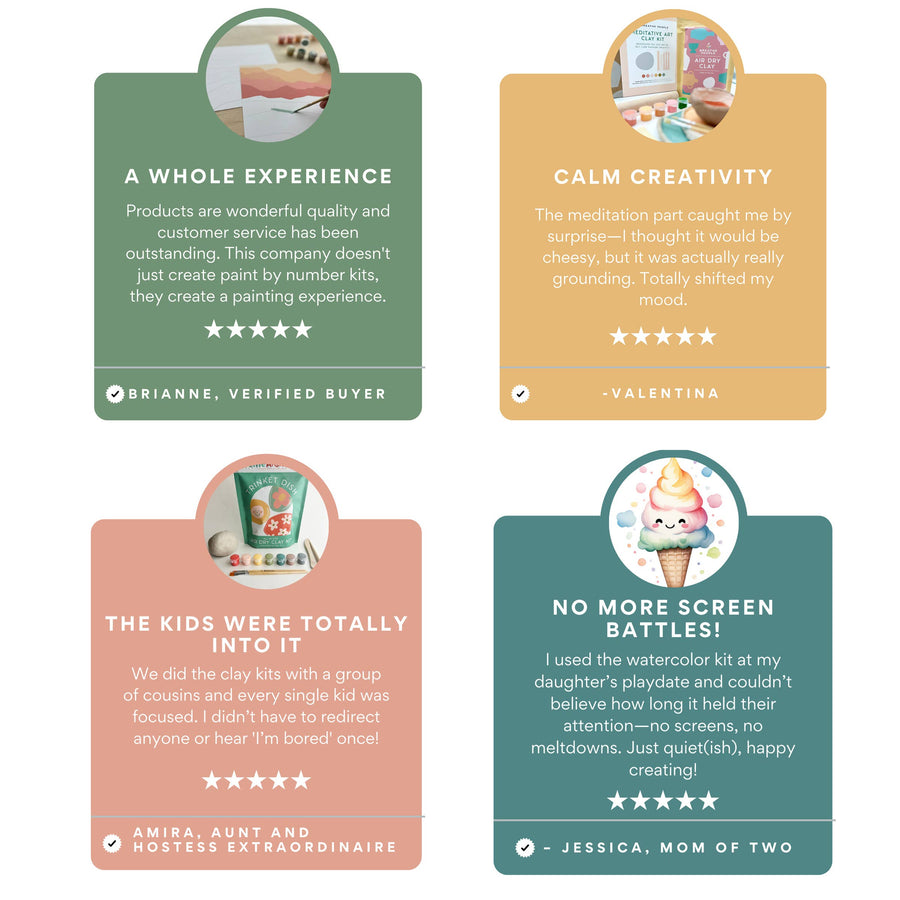 Halloween Ghost Luminary Air Dry Clay Kit- Fall 2025