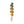 Macrame Multicolor Daisy Flower Wristlet Keychain: Assorted