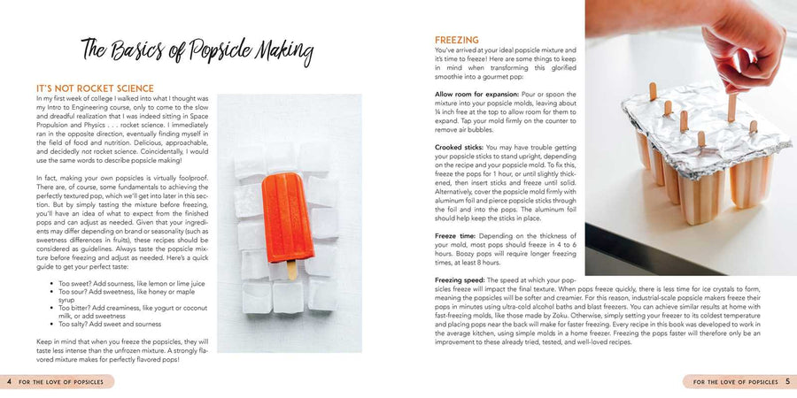 For the Love of Popsicles by Sarah Bond
