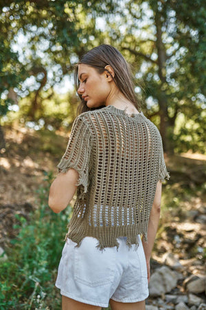 Crochet Cover Up Top