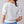 SHORT PUFF SLEEVE RIB TOP: OFF WHITE