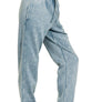 ...1028 Acid Wash Fleece Sweatpants With Pockets SI-27032