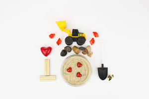 Valentines "I Dig You" Construction KidDough Play Kit