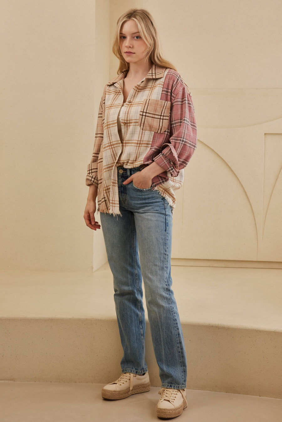 Plaid Oversize Shacket