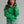 Green Quarter Zip Sweatshirt