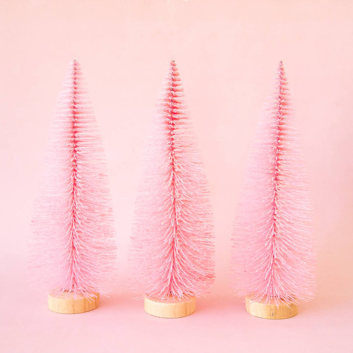 Bottle Brush Tree | Warm Pink | Sparkle Christmas Tree