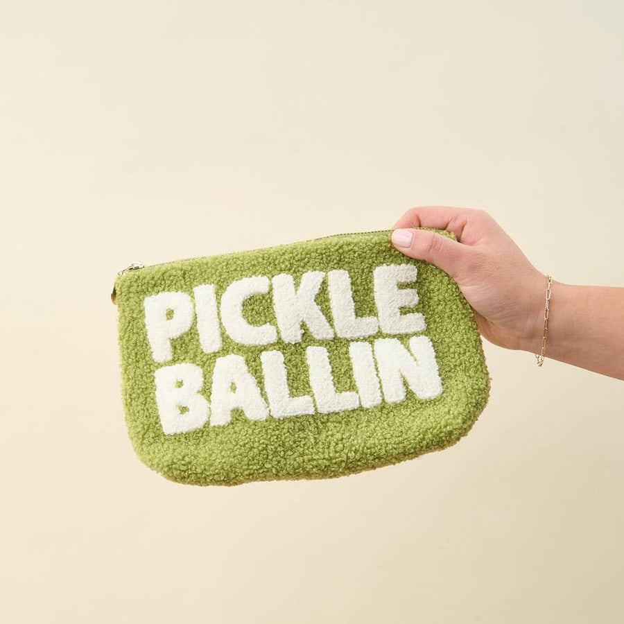 Teddy Pouch-Pickleballin'