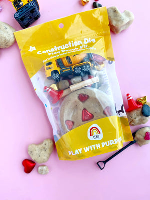 Valentines "I Dig You" Construction KidDough Play Kit