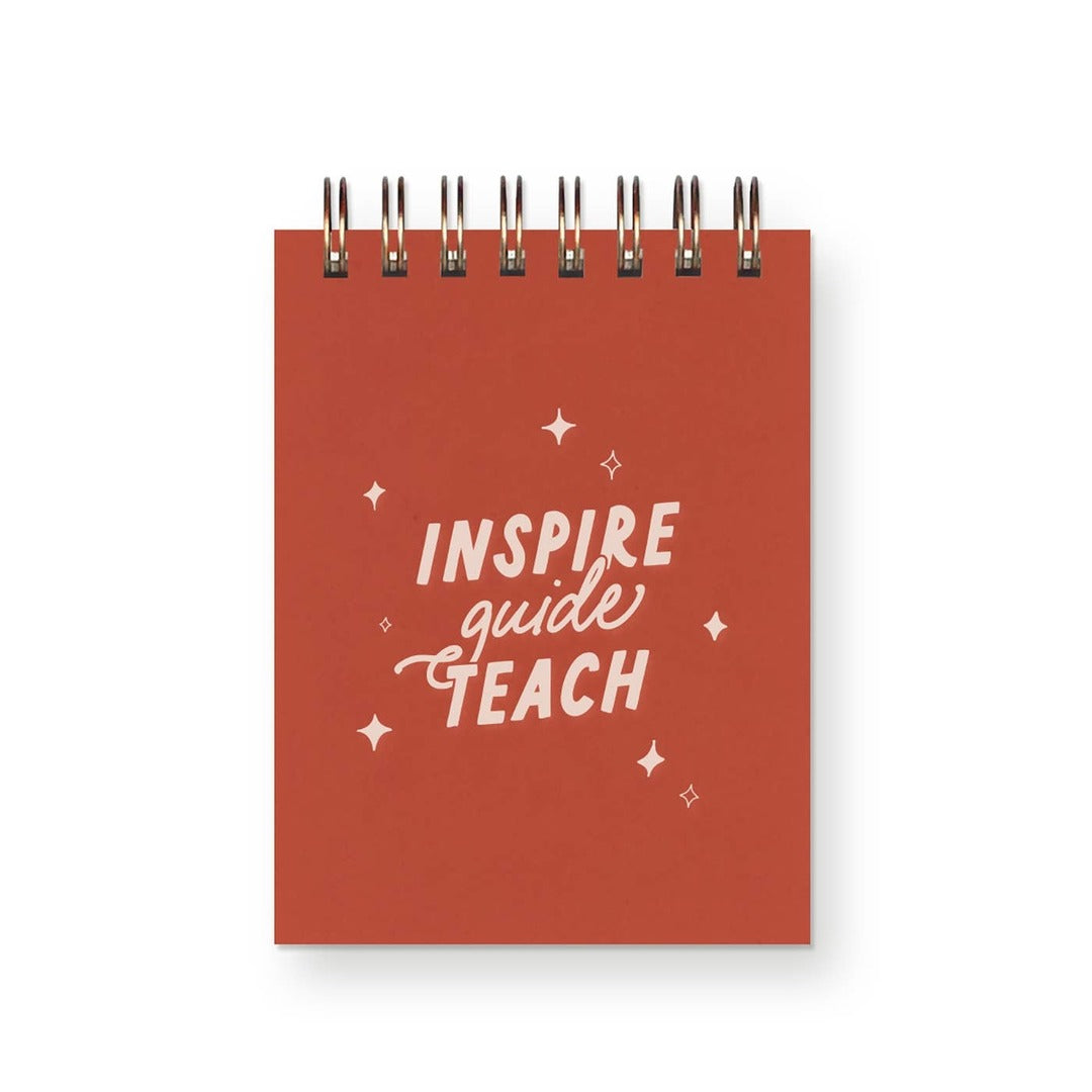 Inspire, Guide, Teach Mini Jotter Notebook – Green Bubble Gorgeous