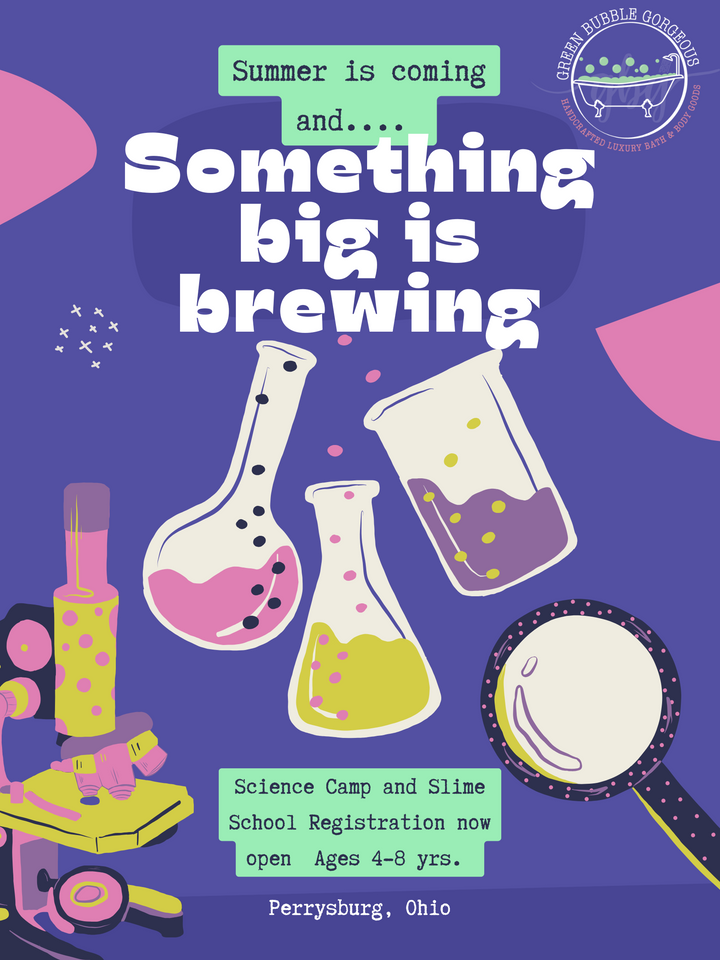 Science Camp and Slime School Registration