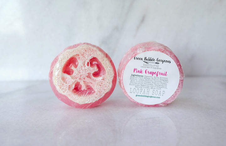 Grapefruit Loofah Soap