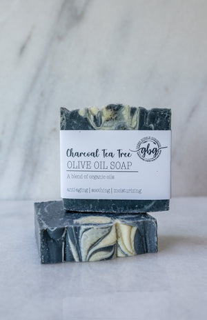 Charcoal & Tea Tree Olive Oil Soap
