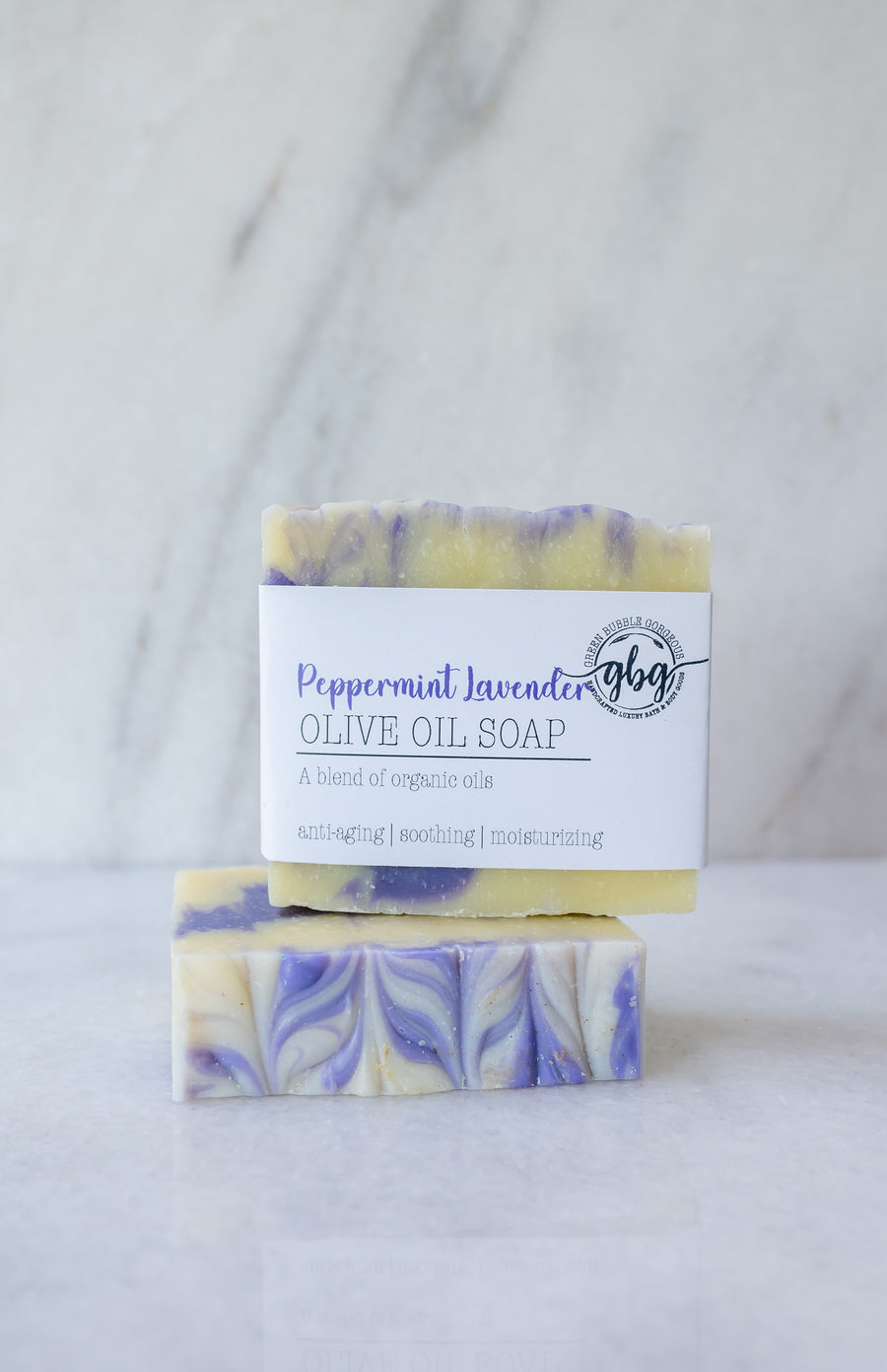 Lavender Peppermint Olive Oil Soap