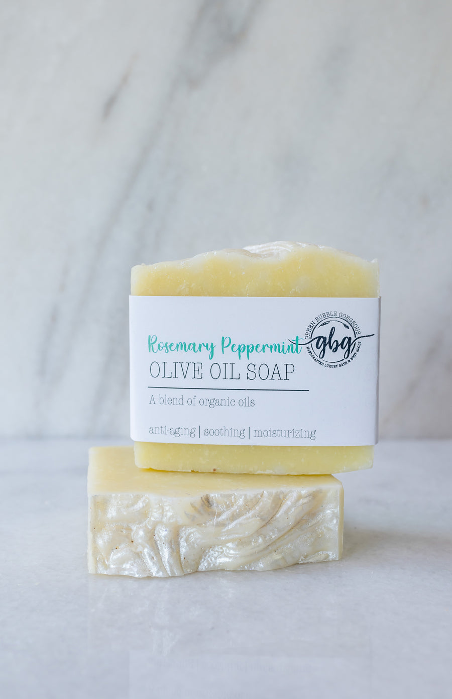Rosemary Peppermint Olive Oil Soap
