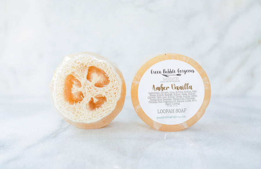 Amber Vanilla Fall Loofah Soap