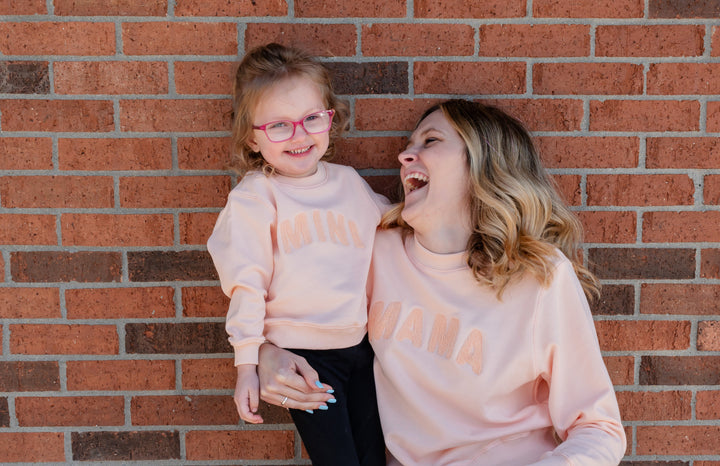 MAMA Chenille Cotton Sweatshirt