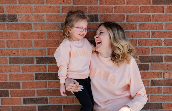 MAMA Chenille Cotton Sweatshirt