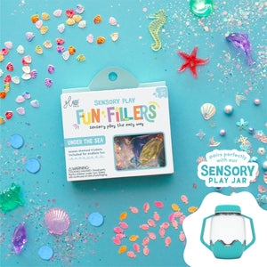Sea Fun Filler for Glo Pals Sensory Jars or Sensory bins