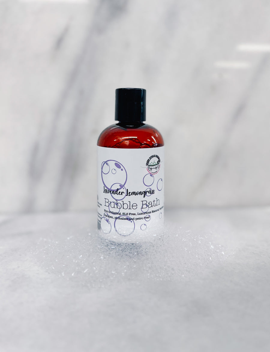 Lavender Lemongrass Bubble Bath - 100% Natural